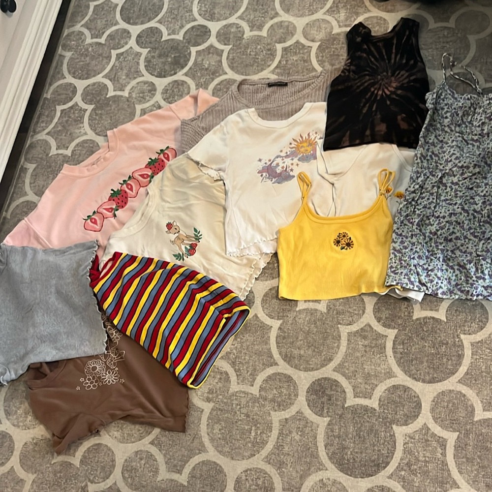 Huge lot Brandy Melville, PacSun, Hollister size small